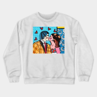 ROMERO BRITTO'S KISSES Crewneck Sweatshirt